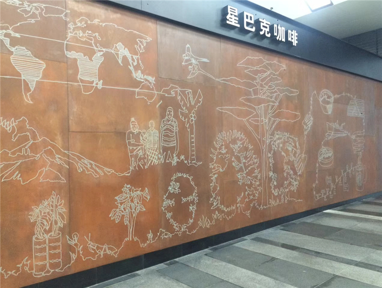 孟津耐候钢幕墙